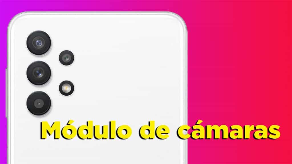 Módulo cámaras galaxy A32 5G