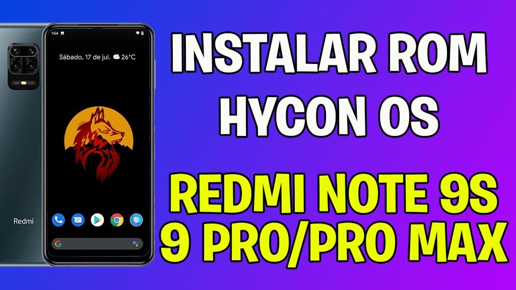 instalar hycon os redmi note 9s pro